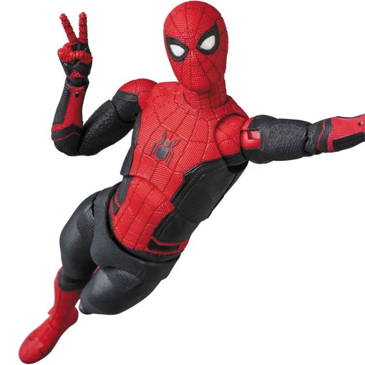 FMSHOPVN) MAFEX 113 SPIDERMAN FAR FROM HOME UPGRADE SUIT JPV MÔ HÌNH CHÍNH  HÃNG FIGURE 