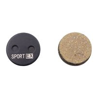 8 Pairs Bicycle Disc Brake Pads for Aons Caliper,Diameter is 21.5mm Round Pads,Sport EX Class RESIN