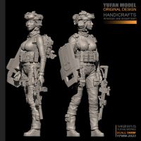 YUFan Model 1/35 Resin Kits Modern female soldier Self-assembled YFWW35-2023