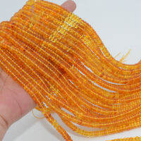 Natural Baltic Honey Amber Loose Rondelle Beads 5mm-5.5mm