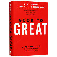 Original English economic book from to excellence good to great English management book by Jim Collins hardcover genuine English book