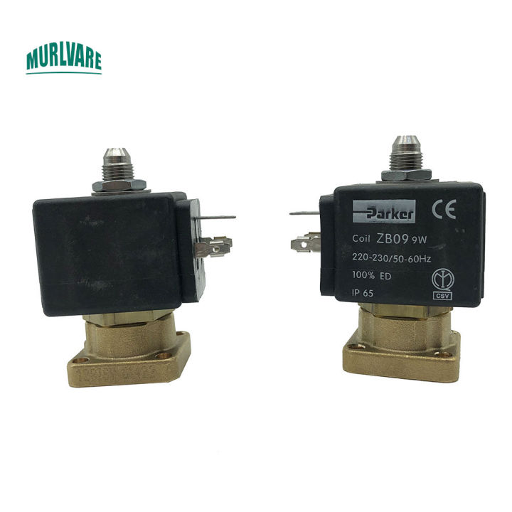 1ชุด-parker-coil-zb09-9w-core-3-way-coil-valve-body-solenoid-valve-สำหรับเครื่องชงกาแฟอะไหล่