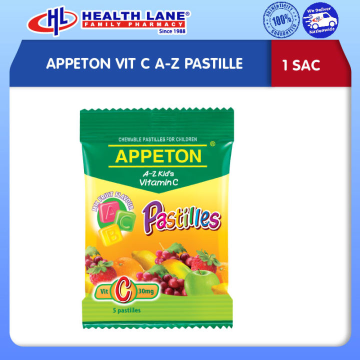 APPETON VIT C A-Z PASTILLE 1'S | Lazada