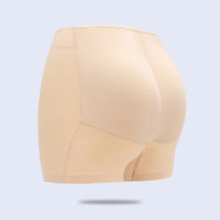 Womens New Fake Hip Underwear Peach Hip Summer Boxer Underwear Latex Thickened Padded Beautiful Buttocks