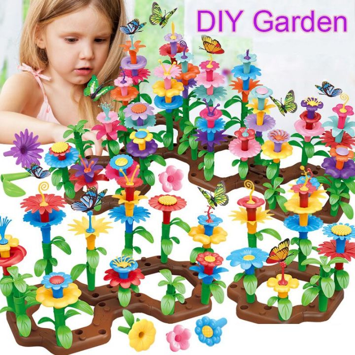 girls-diy-flower-garden-toys-building-blocks-kids-toddlers-playset-bouquet-creative-growing-floral-garden-parents-child-interct