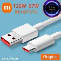 325วังฮีขายดี - / Xiaomi เดิม Usb Type C เคเบิ้ล120วัตต์6A Mi 12 11 10 9สายชาร์จอย่างรวดเร็ว R Edmi หมายเหตุ11ฉลามดำ4 5เทอร์โบชาร์จสาย Usb