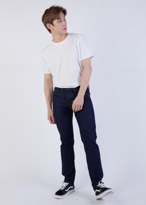 golden-zebra-jeans-กางเกงยีนส์-size28-44-ผ้ายืดสีน้ำเงินไซส์เล็กไซส์ใหญ่