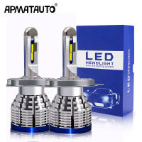 2pcs 6000K h7 led car headlights h1 h11 H8 9006 9005 h4 HB3 HB4 led car bulb Automobiles Lights CSP led car headlamp DC10-24V