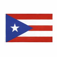 90 x 150cm Puerto Rico National Flag Hanging Flag Polyester Puerto Rico Flag Outdoor Indoor Big Flag 3x5fts free shipping