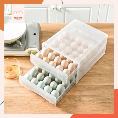 [คุณภาพดี] โค้ดARBR80 ลด75.- ลิ้นชักเก็บไข่ บรรจุได้ 60 ฟอง เก๊ะเก็บไข่ กล่องเก็บไข่ ถาดไข่ ที่เก็บไข่ ถาดเก็บไข่ ที่ใส่ไข่ กล่อง[รหัสสินค้า]2808