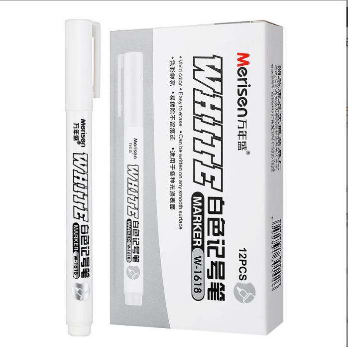 2-5-12-pcs-white-marker-pens-paint-oily-waterproof-1mm-tattoo-skin-markers-scribe-gel-pen-diy-permanent-makeup-tattoo-supplies