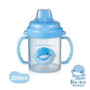 Bình uống nước có tay cầm KUKU KU5415 - 240ml