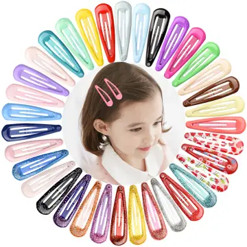 8pcs Unique Snap Hair Clips 3 Prong Hair Clips Water Drop Metal Hairpins  Monochrome Hair Barrettes Hair Accessories