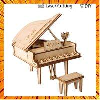 ?ตัวต่อไม้ ชุดเปียโน Robotime DIY Wooden Puzzle - Grand Piano (TG402)? กรณีสินค้ามีสี ไซท์ เบอร์รบกวนลุกค้าทักมาสอบถามหรือเเจ้งที่เเชทก่อนสั่งสินค้าด้วยนะคะ