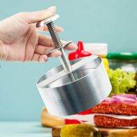 Griddle Meat Tool Stainless Steel Burger Press Mold Detachable Handle Non Stick for Meat Patties Kitchen Grilling Accessories