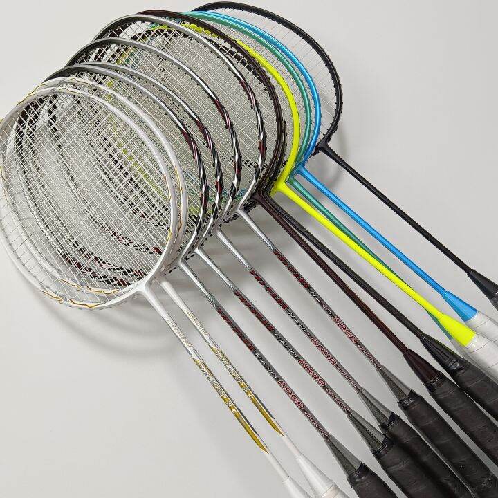 2Pcs Badminton Racket Professional Lenin Badminton Racket Carbon Vector
