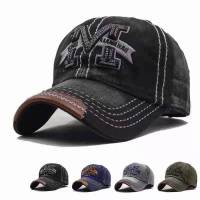 Embroidery Print Letters Baseball Hat For Boy Women Duck Tongue Cap Sunscreen Sunshade Hat Street Cowboy Sun Hat Baseball Cap