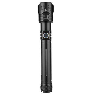 XHP160 Powerful LED Flashlight USB Recharge Zoom Torch IPX6 Waterproof Flash Lamp Light By 26650/18650