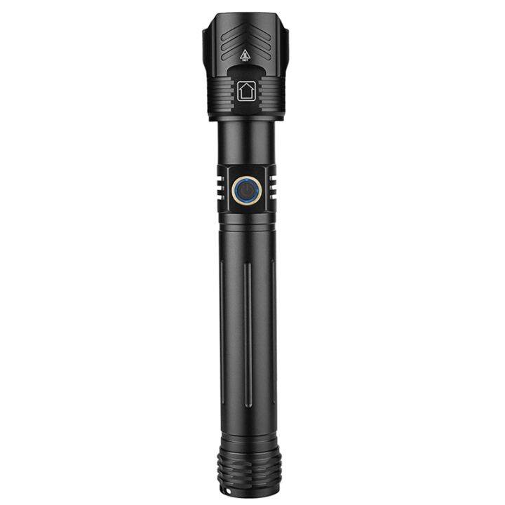 xhp160-powerful-led-flashlight-usb-recharge-zoom-torch-ipx6-waterproof-flash-lamp-light-by-26650-18650