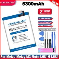 【In Stock】 hhctty LOSONCOER 5300MAh BT61สำหรับ M3หมายเหตุ M681H M681 L รุ่น L681 L681H L681C L681M L681Q