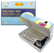 BỘ GIÁC HƠI KHÔNG DÙNG LỬA DUY THÀNH 24 LY GIÁC 5 KÍCH CỠ LY