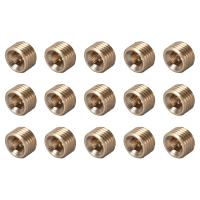 【cw】 Pipe Fitting - Counter Sunk Plug G1/4 Male Socket Drive Countersunk Plugs 15pcs