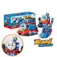 Toys Train รถไฟ โทมัส ชนถอย แปลงร่างได้ ใส่ถ่าน วิ่งชนถอย มีเพลง มีเสียง โทมัสแปลงร่าง รถไฟโทมัส โทมัส รถไฟ กล่องใหญ่ หุ่นยนต์แปรงร่าง - Toys Stor