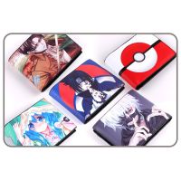 Rem and Ram Cute Casual Cartoon Color 3D Short Card Wallet