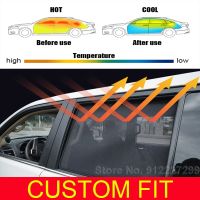 For VOLVO XC40 2018-2021 Car Window Sunshade UV Protection Auto Curtain Sun Shade Visor Net Mesh Protect Kids