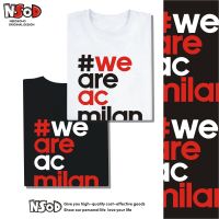 【New】AC Milan เสื้อยืดแขนสั้น ครึ่งแขน เสื้อผ้าฟุตบอล คอกลม ฤดูร้อน ผ้าฝ้าย Giroui ผ้าแฟน เสื้อวัฒนธรรม