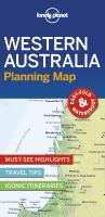 หนังสืออังกฤษใหม่ Lonely Planet Western Australia Planning Map (Lonely Planet Planning Maps) (FOL STK MA) [Paperback]