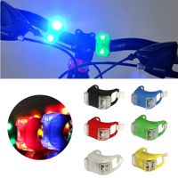 ▽♙ Bicycle Frog Taillight LED Silicone Bike Rear Light Waterproof Night Cycling Safety Warning Lamp Luz Bicicleta Bike Accessories