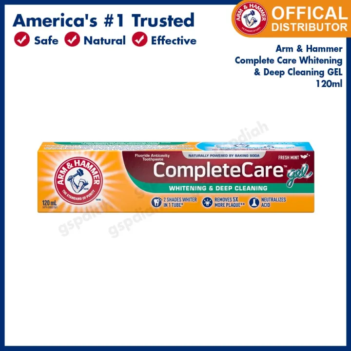 Arm and Hammer Complete Care Gel Whitening & Deep Cleaning Toothpaste