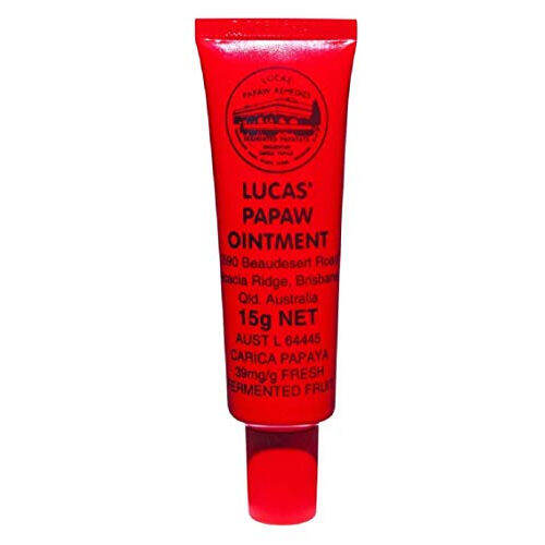 Lucas Papaw Ointment 15G (With Lip Applicator) Best Paw Paw Cream for