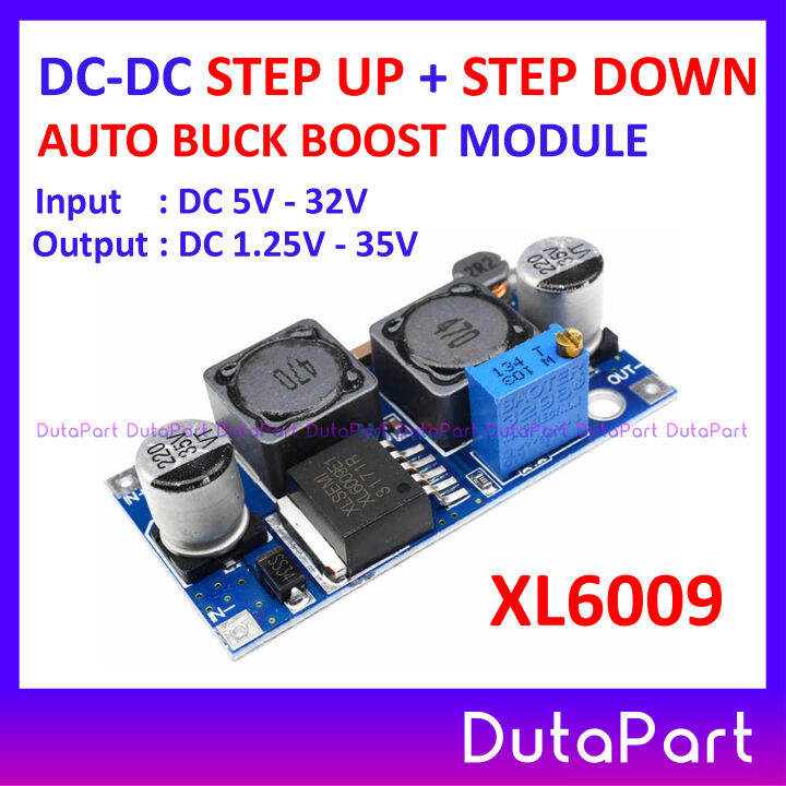 Xl6009 Dc Dc Buck Boost Converter Module Pinout Datasheet 50 Off 9894