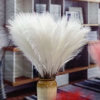 Artificial Pampas Bouquet Fake Flowers for Wedding Decoration Boho Room Vase Indoor