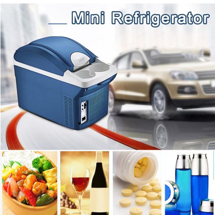 8l-portable-12v-car-freezer-fridge-cooler-outdoor-heating-ice-refrigerator