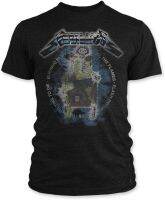 Metallica Vintage Electric Chair - Adult T-Shirt, Black, X-Large