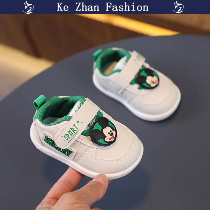 sepatu-sneakers-balita-ke-zhan-สำหรับเด็กหญิงเด็กชายการ์ตูน-casua-รองเท้าเด็กวัยหัดเดินสำหรับเด็ก12-36เดือน