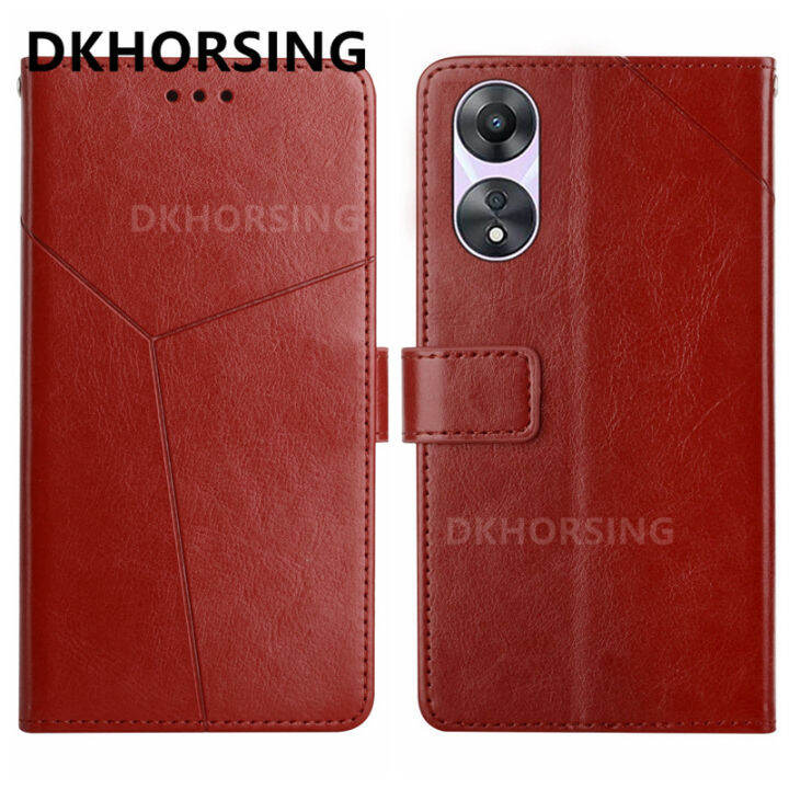 dkhorsing-2023เคสใหม่สำหรับ-oppo-a78-a78nfc-a57-a17-a17k-กระเป๋าเงินแบบกลับด้านได้หนัง-pu-เคสโทรศัพท์-a78-oppo-4g-5g-แฟชั่นฝาหลังขาตั้ง-oppoa57-4g-2022