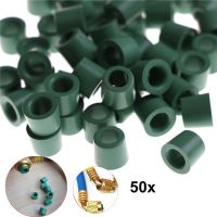 ✑卐 50Pcs Car A/c Sealing O-ring Gasket 1/4 Air Conditioning Charging Hose Valve Gasket Seal Replacement Manifold Remover Tool