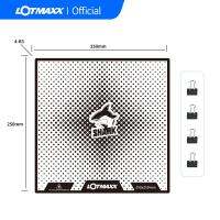 Lotmaxx แผ่นกระจกสร้าง V3ฉลาม/V2และเครื่องพิมพ์ยี่ห้อ250มม. * 250มม.