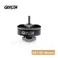 GEPRC มอเตอร์ GR1102 9000KV/10000KV 3รู/4รูเส้นผ่าศูนย์กลางของเพลา1มม./1.5มม. โดรนแบบท่ออิสระสำหรับแข่งคอปเตอร์สี่แกน RC FPY