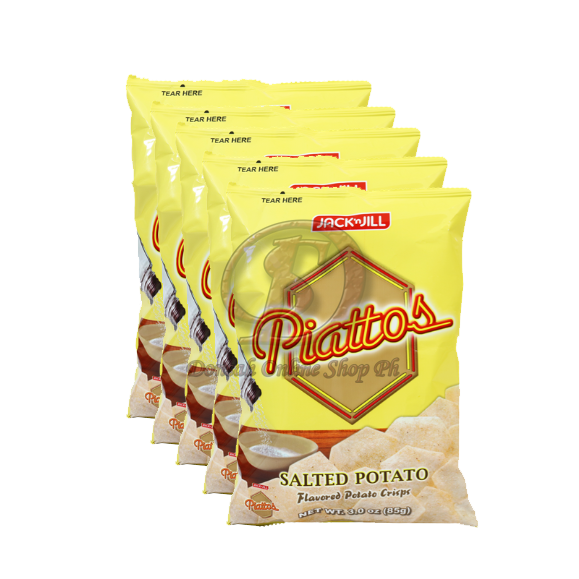 Piattos Salted Potato Flavored Potato Crisps 85g 5 Packs Lazada Ph