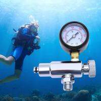 Regulator Adjustment Tool with Gauge Second Stage Scuba Dive Equipments