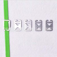 4Pcs/set Metal Lazy Shoe Laces Anchors Convenient Tieless Lace No Need Tie Flat Shoelaces Flat Anchor Fit All Shoelace