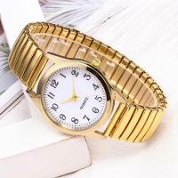 【YF】❣  New Arrival Fashion Watches Men Elasticity Male Wristwatch Relogio Feminino Clocks Couples Elastic Band