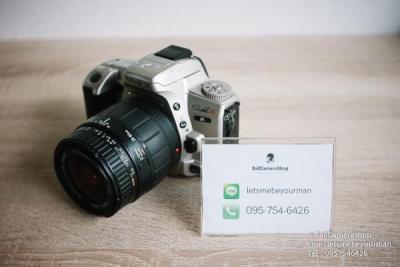 ขายกล้องฟิล์ม Minolta SweetS  ใช้งานได้ปกติ Serial 97906355 พร้อมเลนส์ Sigma 28-80mm Macro