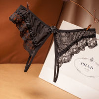 ผู้หญิง s เปิด Slit กางเกง Flip-On ชุดชั้นใน Seductive Lace s ต่ำเอวเซ็กซี่ร้อน Exotic