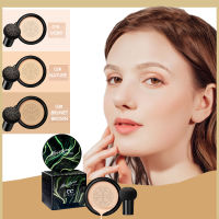 หัวเห็ด Air Cushion Foundation BB CC Cream 3สี Whitening แต่งหน้าคอนซีลเลอร์กันน้ำ Brighten Base Tone Face เครื่องสำอาง ~